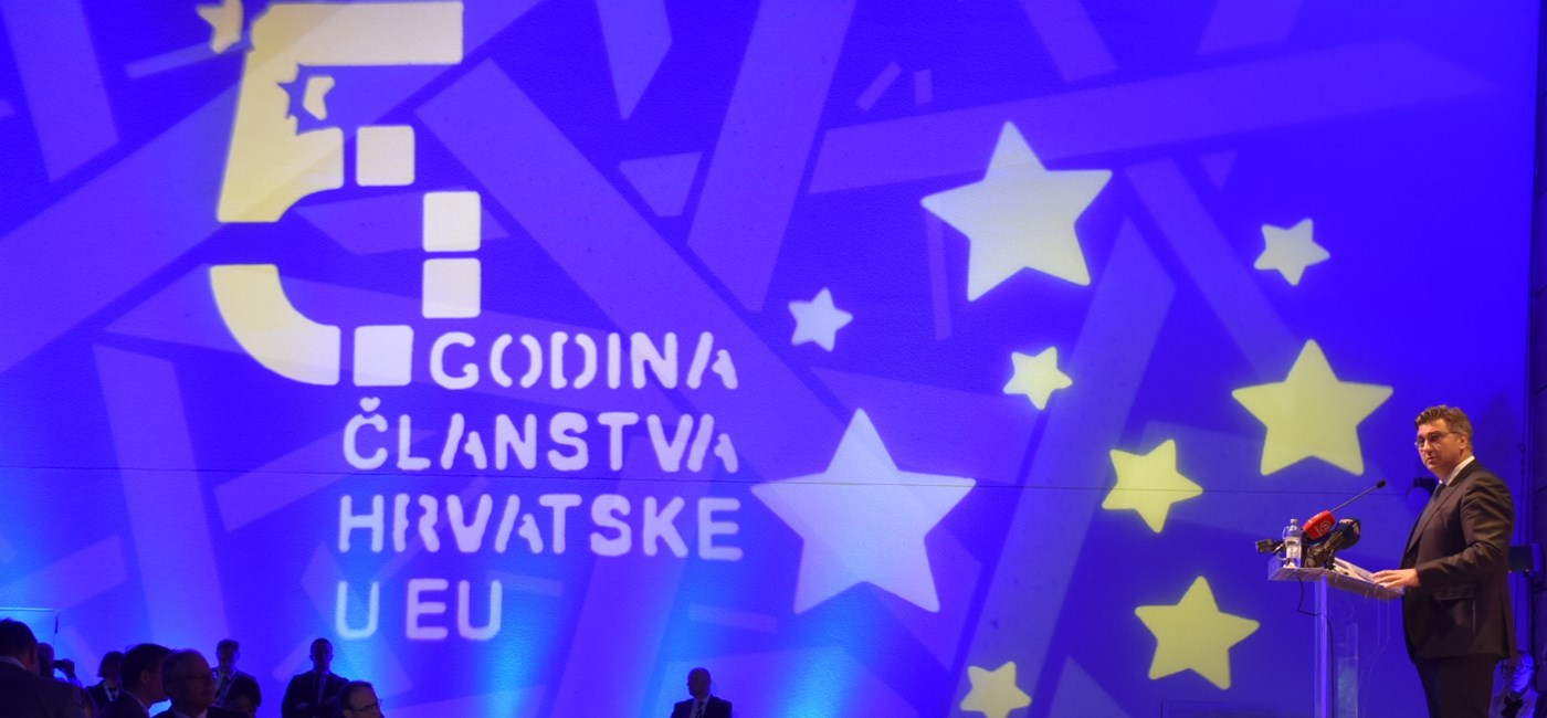 Predsjednik Vlade na svečanosti obilježavanja 5. godišnjice pristupanja Hrvatske Europskoj uniji u organizaciji HGK